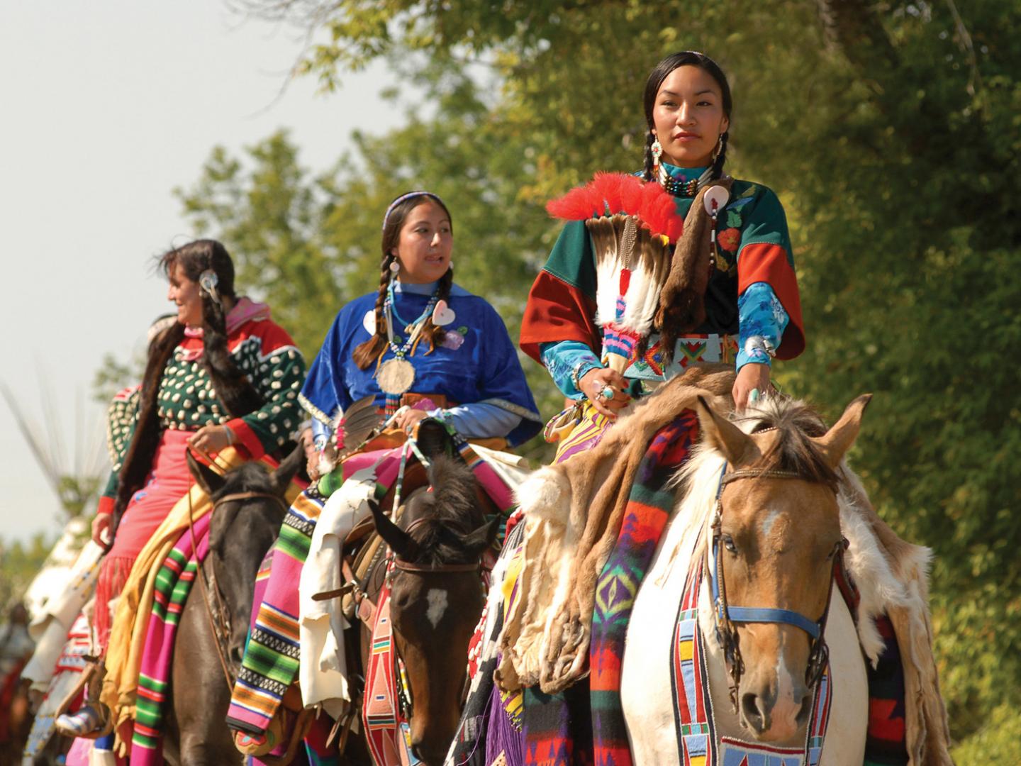 L'événement Crow Fair de Billings inclut une fête, un rodéo, une course et un défilé L'événement Crow Fair de Billings inclut une fête, un rodéo, une course et un défilé