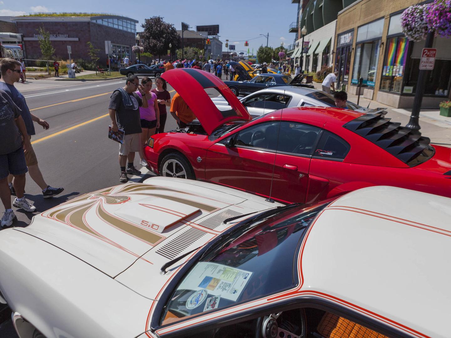 Oldtimer bei der Woodward Dream Cruise Oldtimer bei der Woodward Dream Cruise