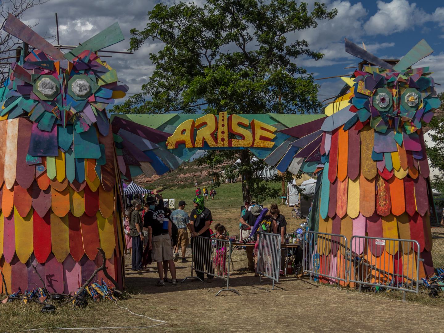 Affiche pour le Arise Music Festival, dans le Colorado Affiche pour le Arise Music Festival, dans le Colorado