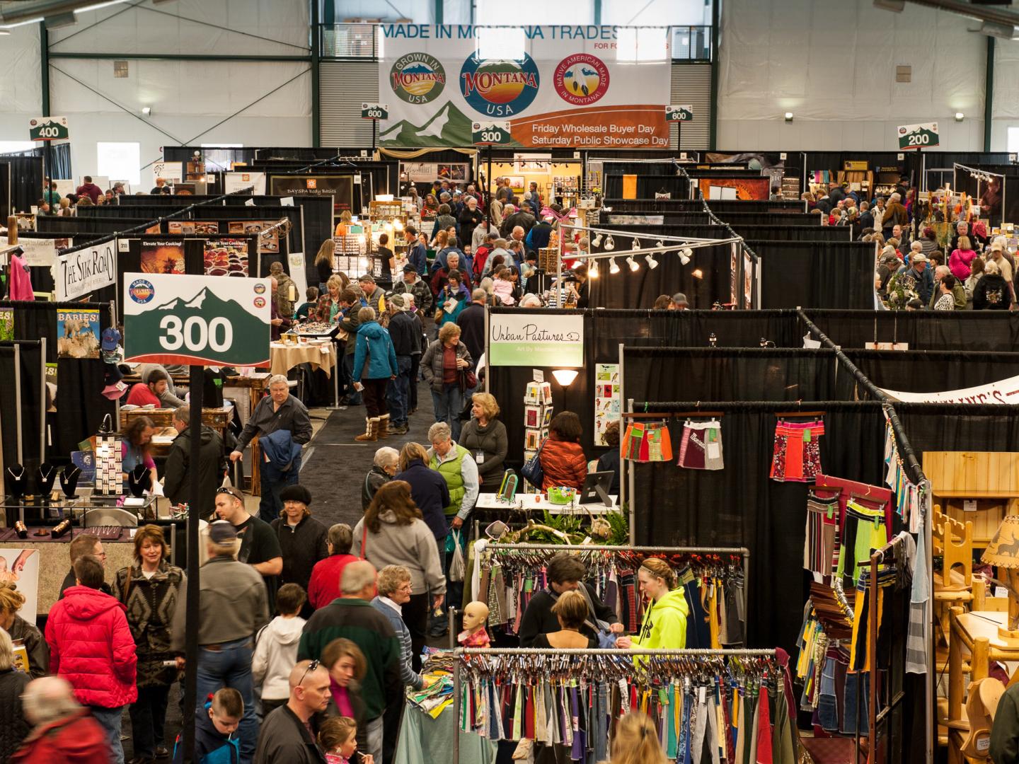 Les stands du salon Made in Montana Les stands du salon Made in Montana