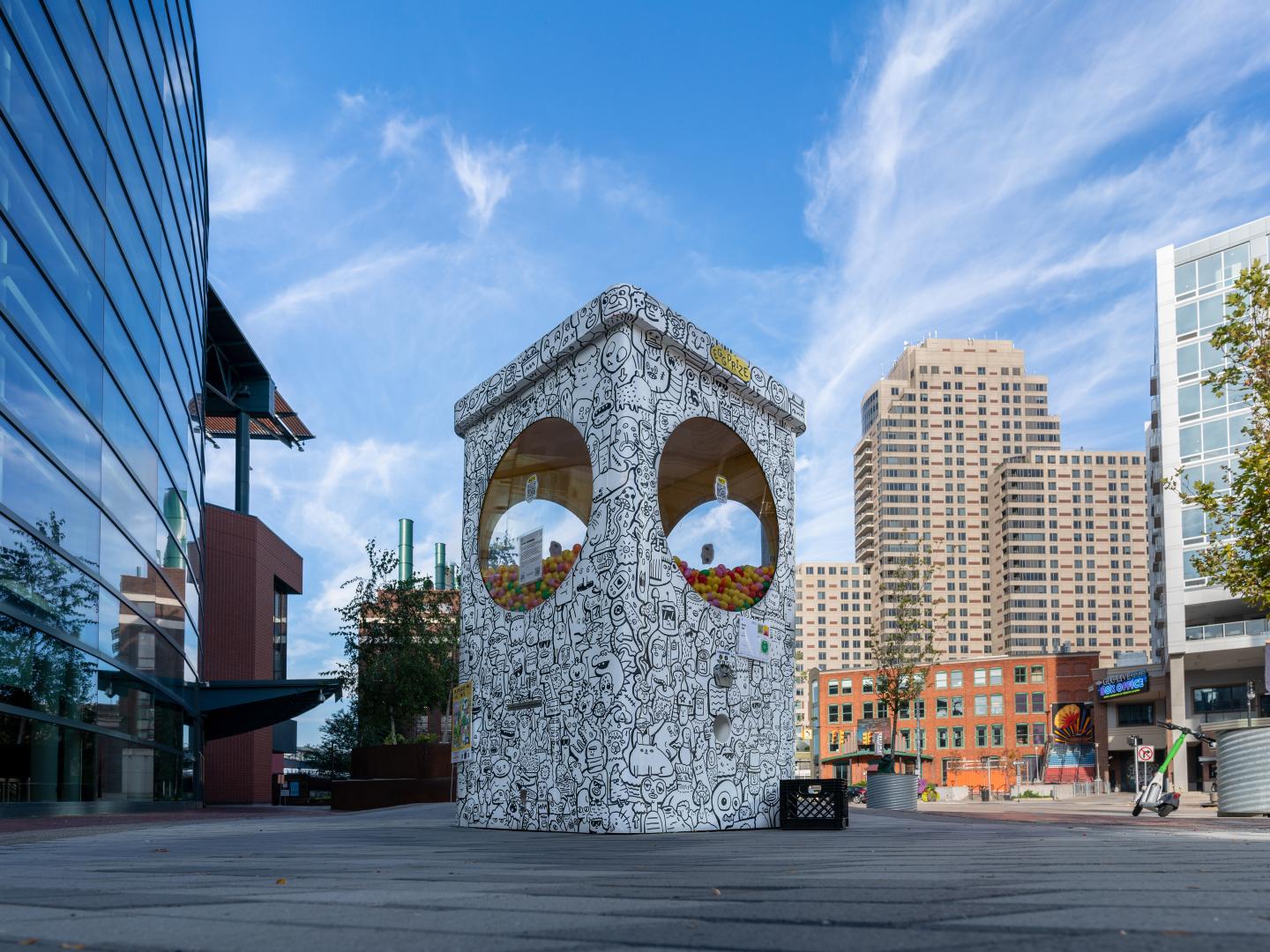 Kunst und Kreativität beim jährlich stattfindenden Event ArtPrize in Grand Rapids, Michigan Kunst und Kreativität beim jährlich stattfindenden Event ArtPrize in Grand Rapids, Michigan
