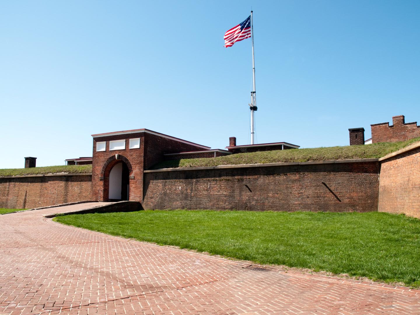 Exterior of Fort McHenry Exterior of Fort McHenry