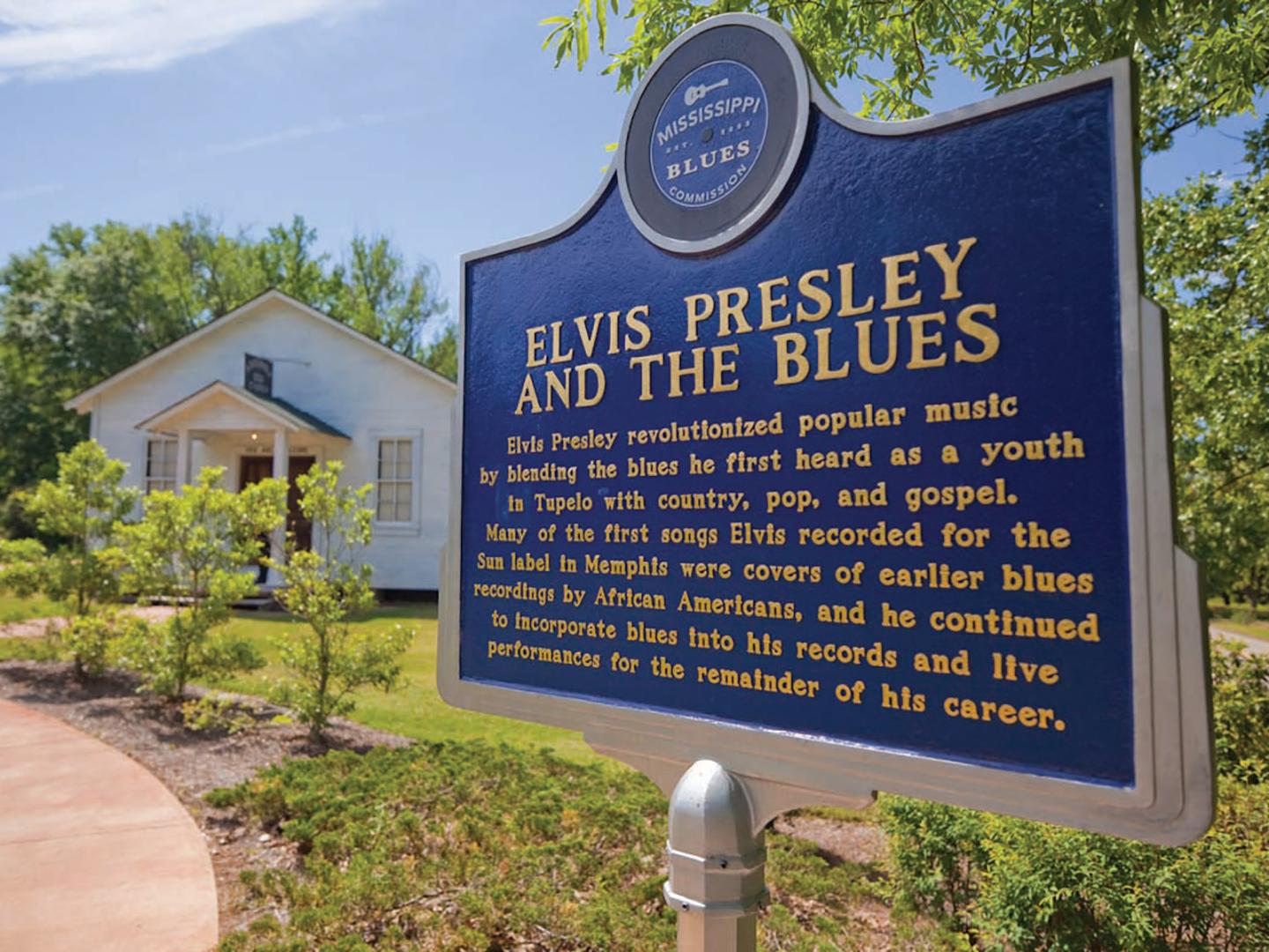 The house where singer Elvis Presley was born in Tupelo The house where singer Elvis Presley was born in Tupelo