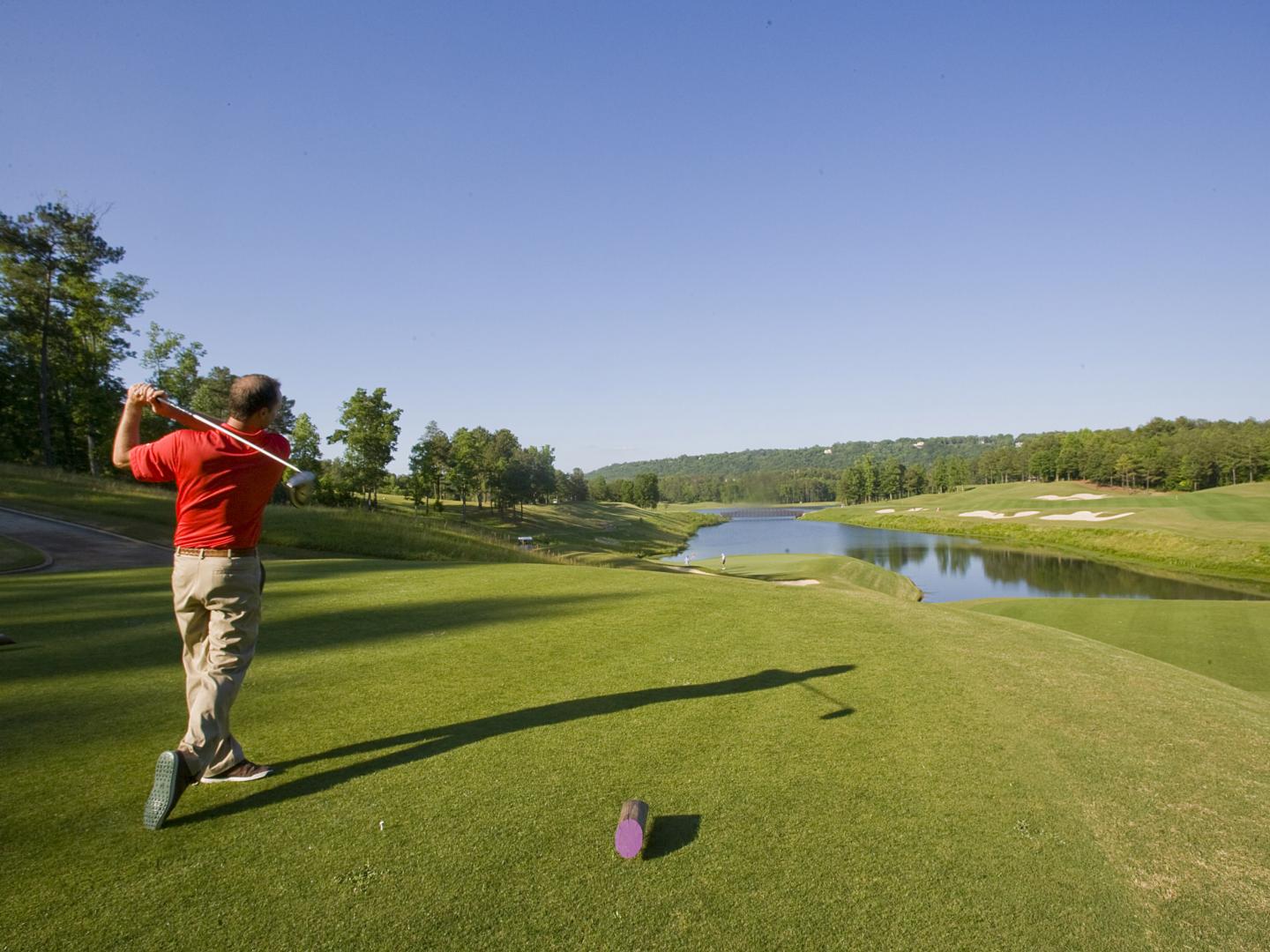 The Ross Bridge course in Birmingham, part of the Robert Trent Jones Golf Trail The Ross Bridge course in Birmingham, part of the Robert Trent Jones Golf Trail