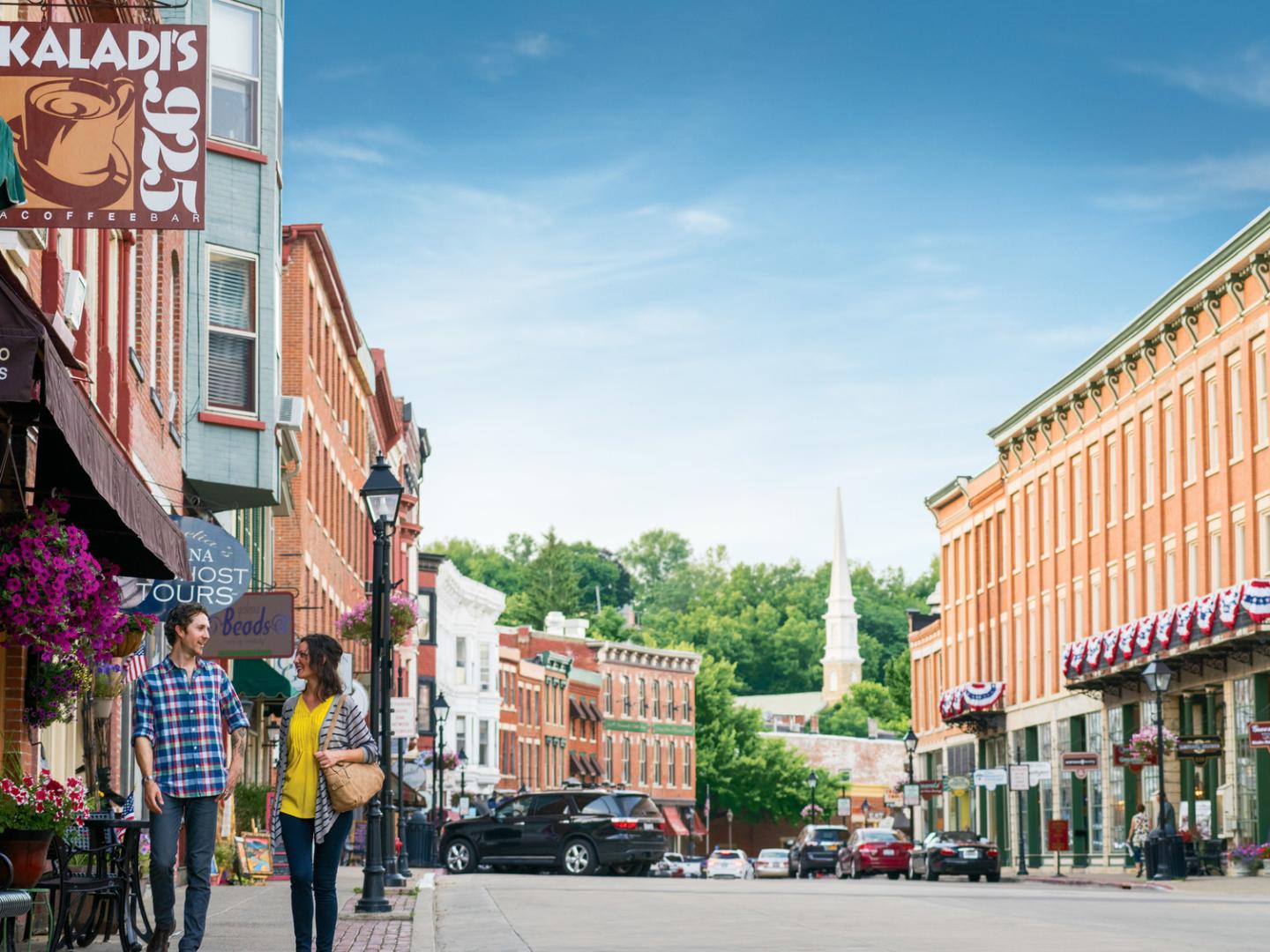 Galena’s picturesque Main Street Galena’s picturesque Main Street