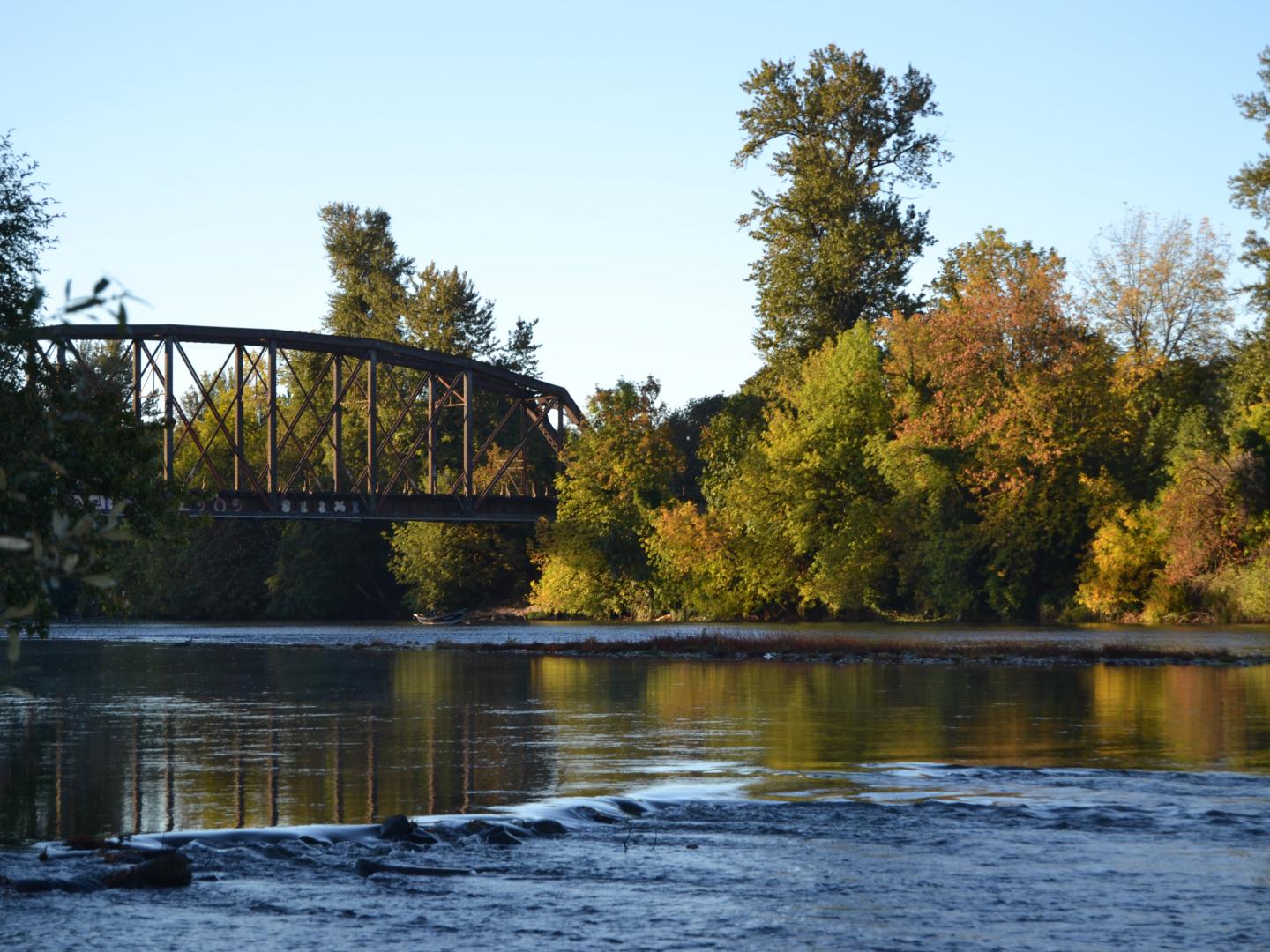 An idyllic scene in Springfield, Oregon An idyllic scene in Springfield, Oregon