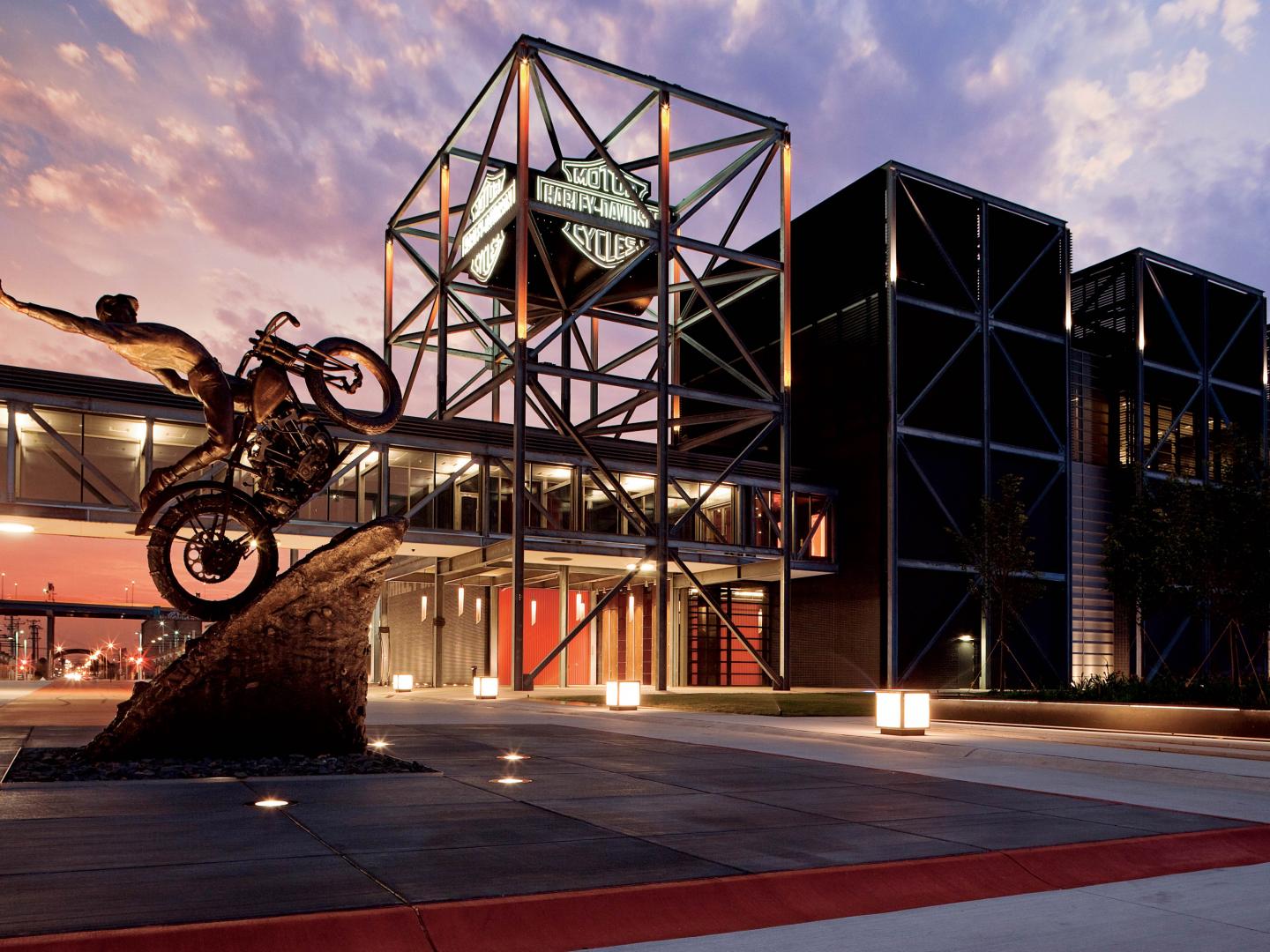 Harley Davidson Museum en Milwaukee, Wisconsin Harley Davidson Museum en Milwaukee, Wisconsin