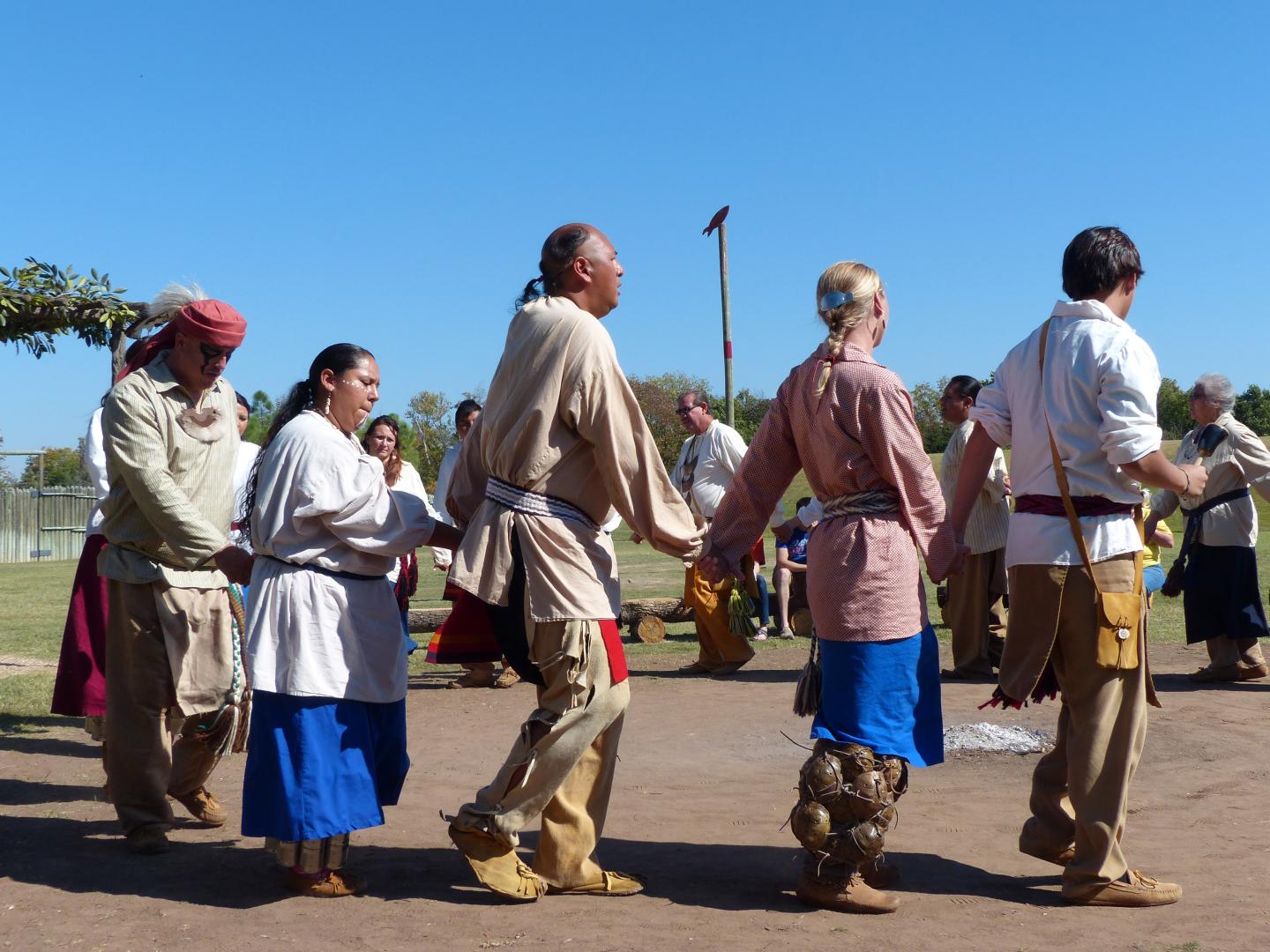 Dance demonstration at the Chickasaw Cultural Center in Sulphur Dance demonstration at the Chickasaw Cultural Center in Sulphur