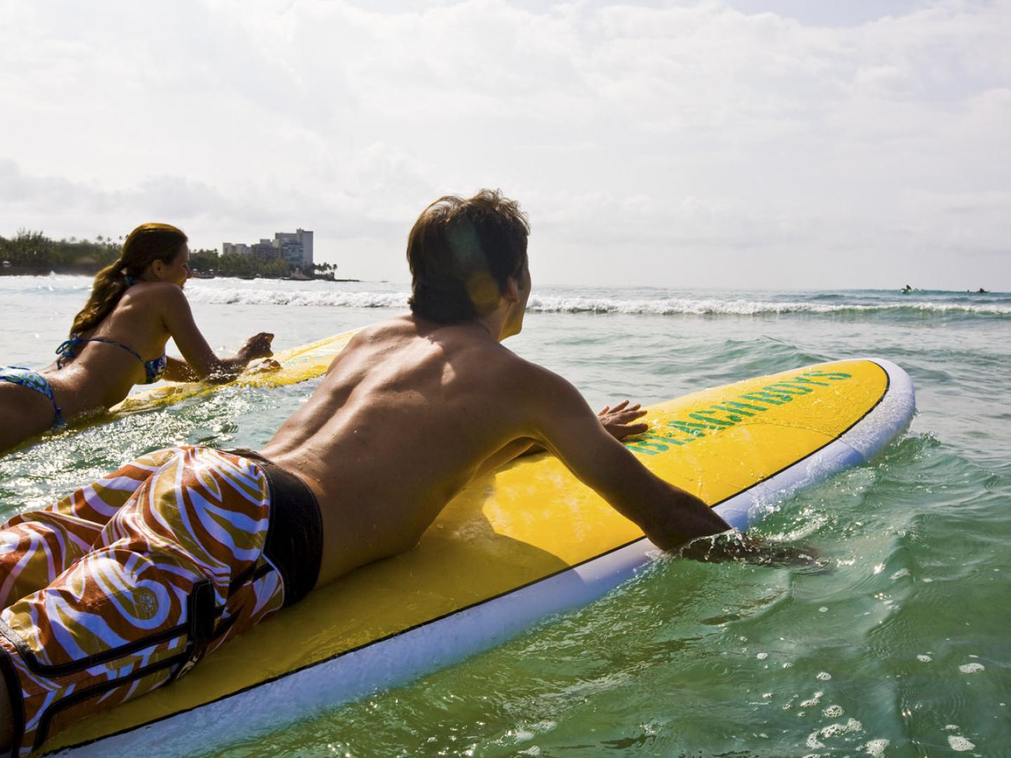 Waikīkī Beach in Honolulu, Hawaiʻi Waikīkī Beach in Honolulu, Hawaiʻi