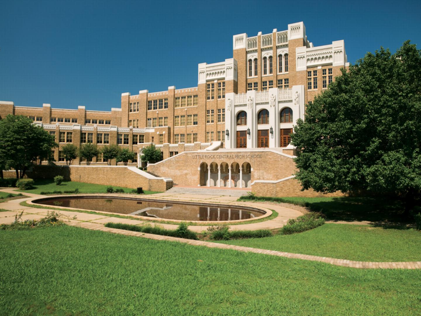 Little Rock Central High School National Historic Site in Arkansas Little Rock Central High School National Historic Site in Arkansas