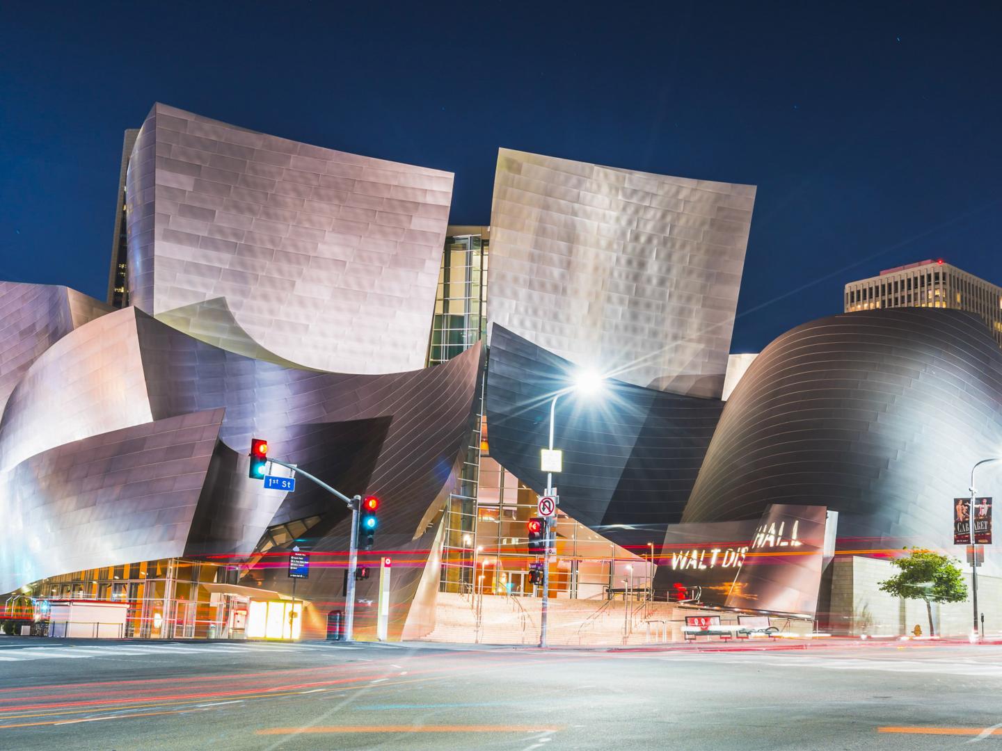 Walt Disney Concert Hall in Los Angeles, California Walt Disney Concert Hall in Los Angeles, California