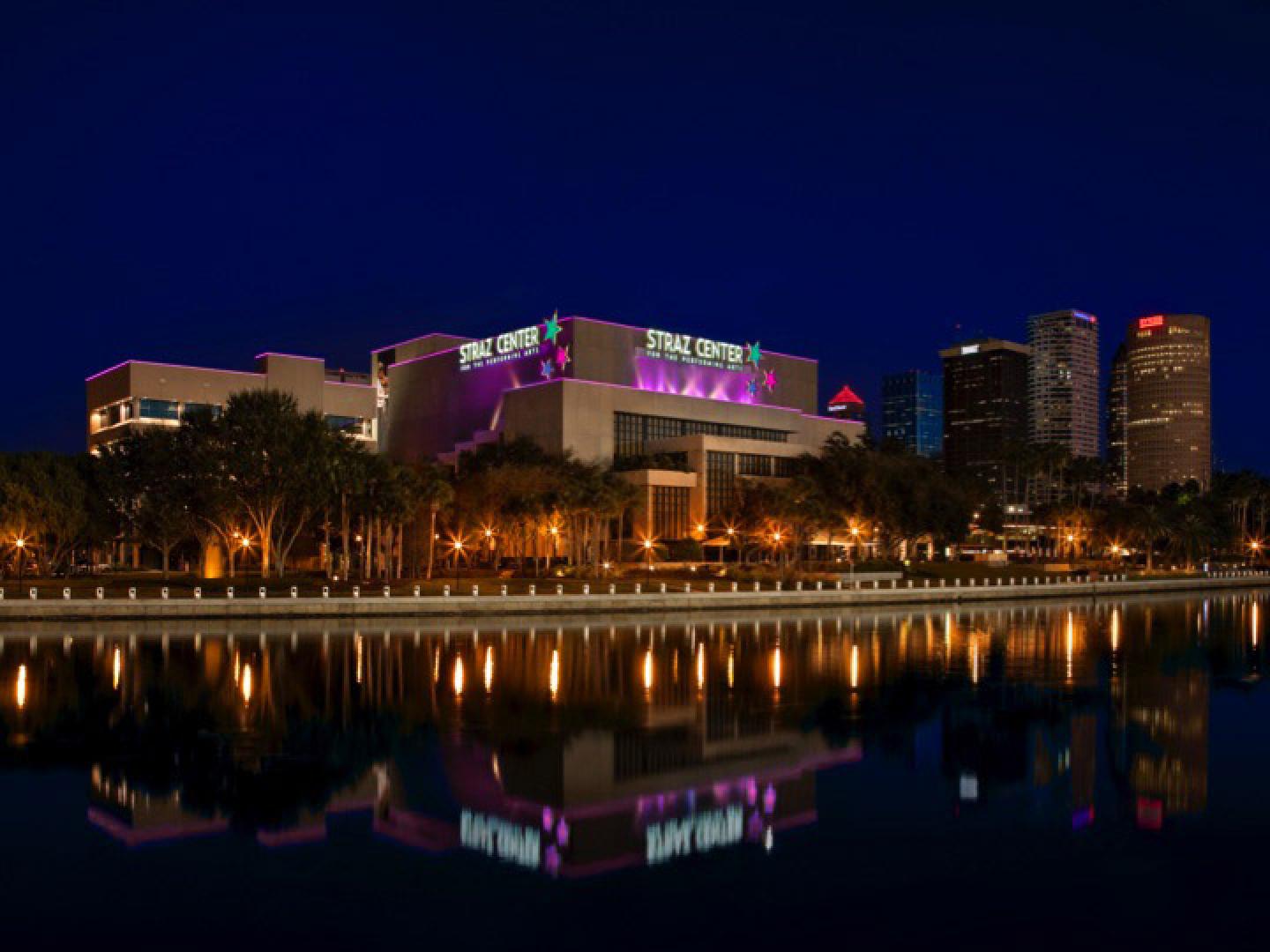 The Straz Center for the Performing Arts in Tampa, Florida, one venue where the Florida Orchestra plays The Straz Center for the Performing Arts in Tampa, Florida, one venue where the Florida Orchestra plays
