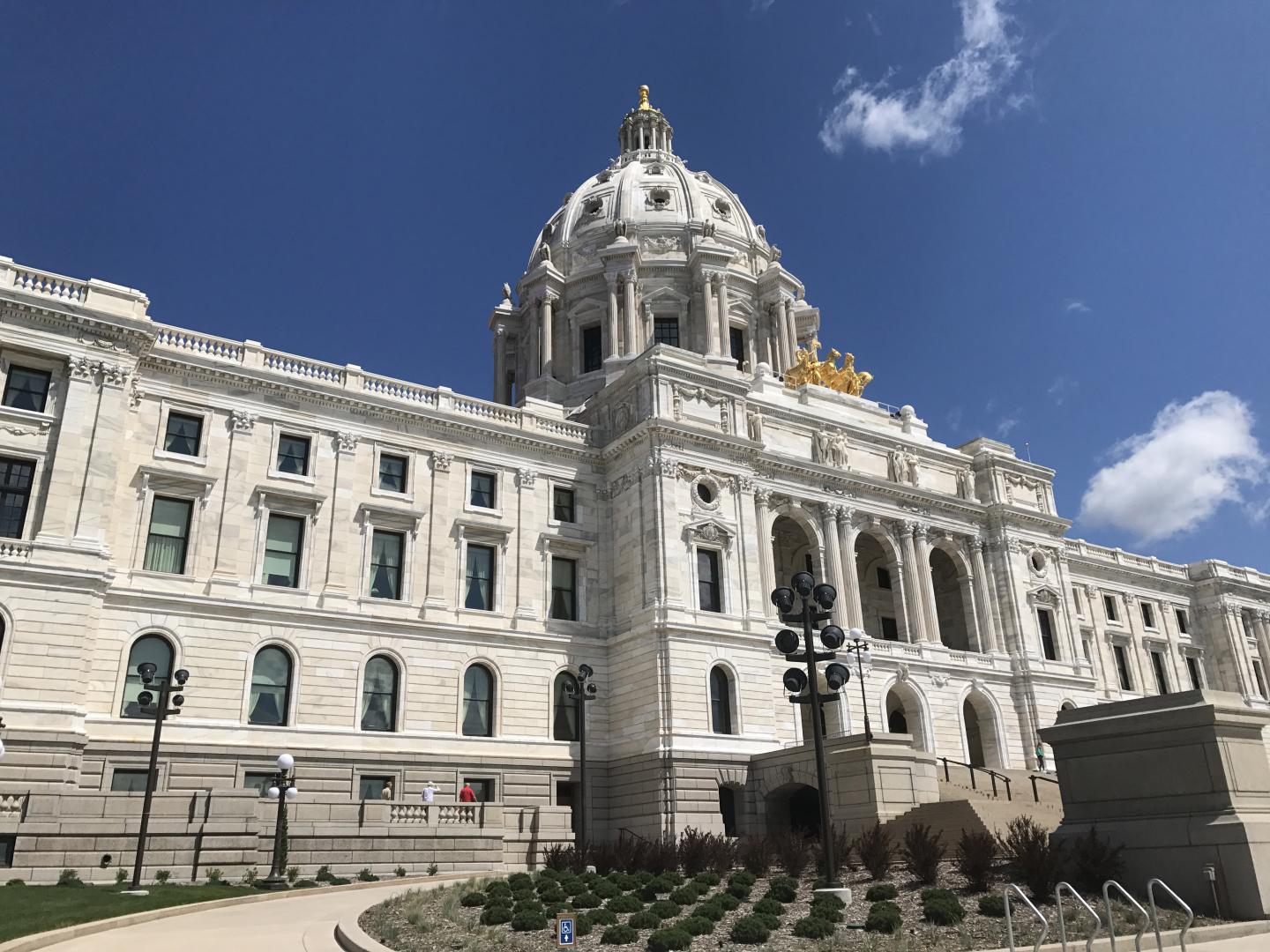 The Minnesota State Capitol building in St. Paul The Minnesota State Capitol building in St. Paul