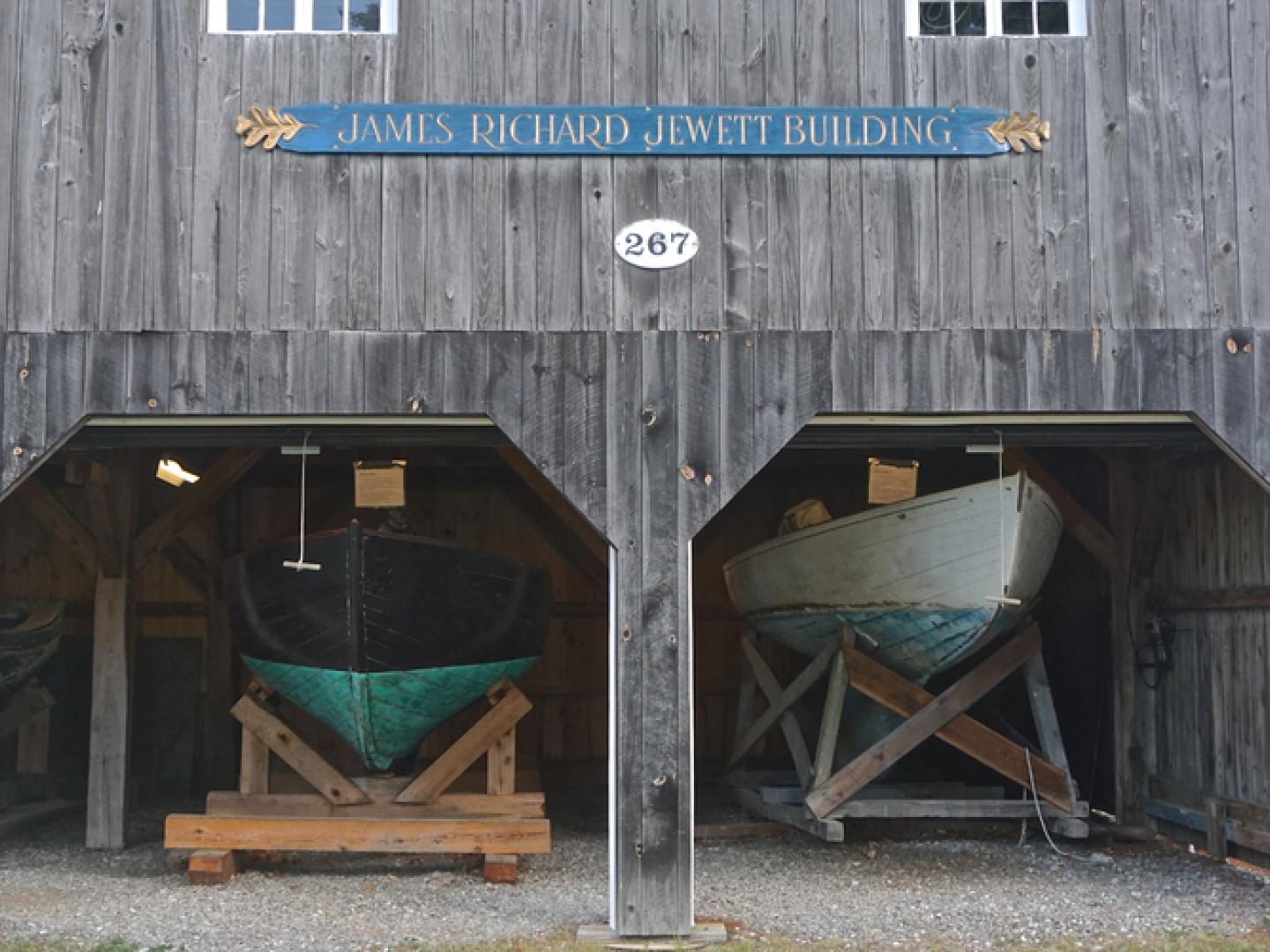 Historic boats on display at the Maine Maritime Museum in Bath Historic boats on display at the Maine Maritime Museum in Bath
