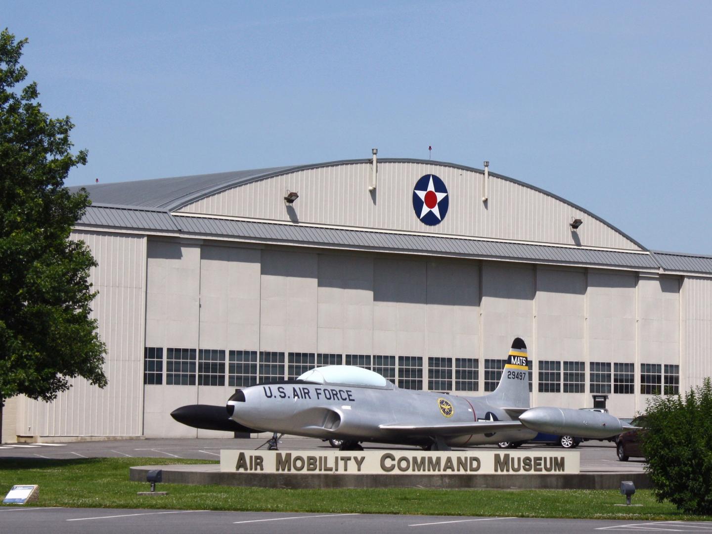 Exterior of the Air Mobility Command Museum in Dover, Delaware Exterior of the Air Mobility Command Museum in Dover, Delaware