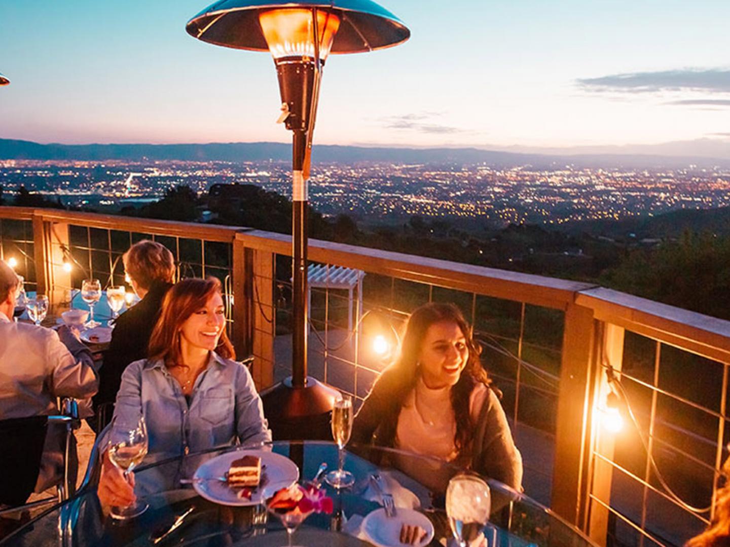 Le Mount Hamilton Grandview Restaurant à San José, en Californie Le Mount Hamilton Grandview Restaurant à San José, en Californie