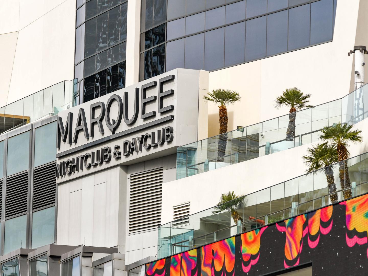 Der Marquee Nightclub & Dayclub am Cosmopolitan in Las Vegas, Nevada Der Marquee Nightclub & Dayclub am Cosmopolitan in Las Vegas, Nevada