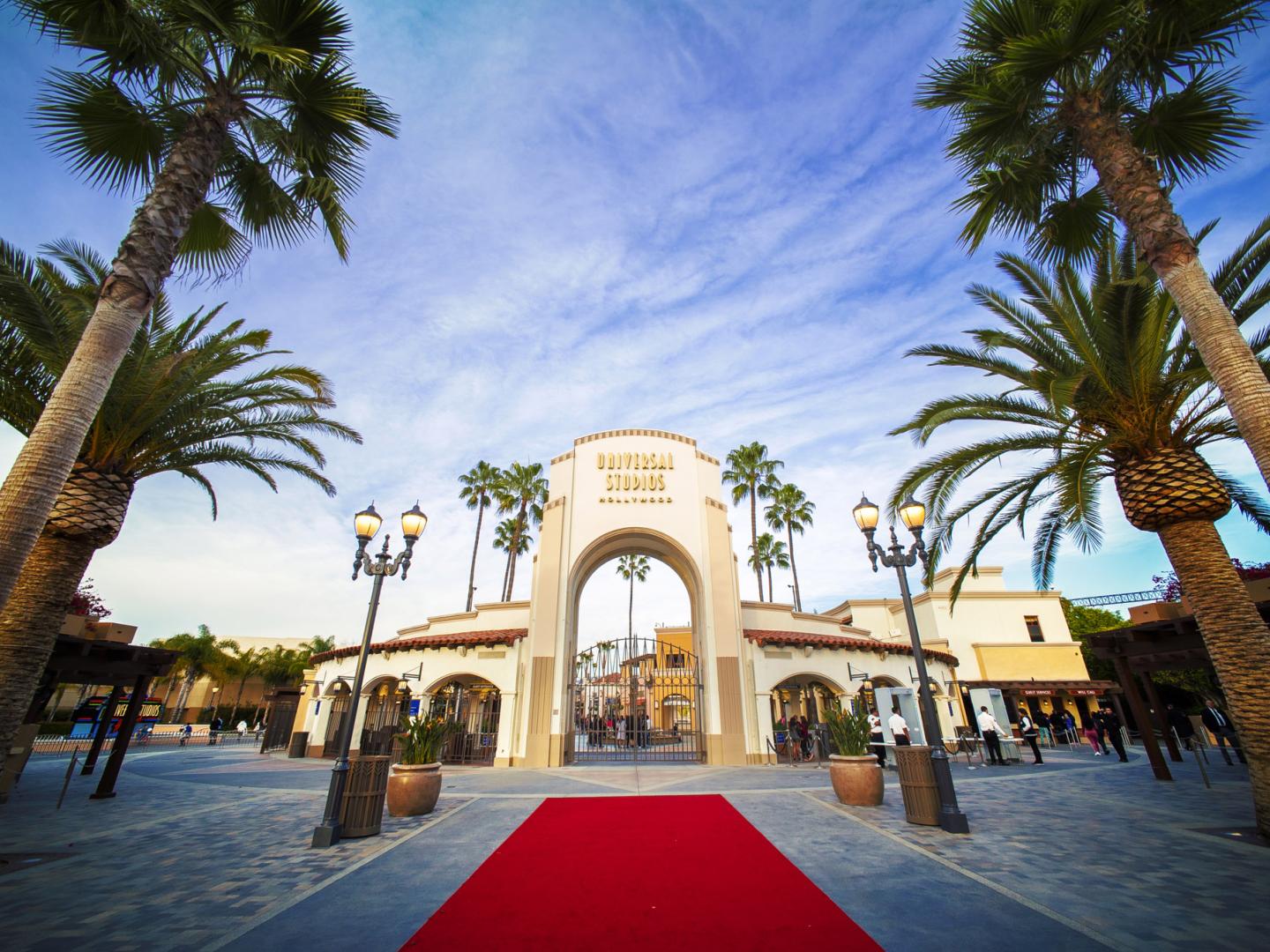 Universal Studios Hollywood 入口处 Universal Studios Hollywood 入口处