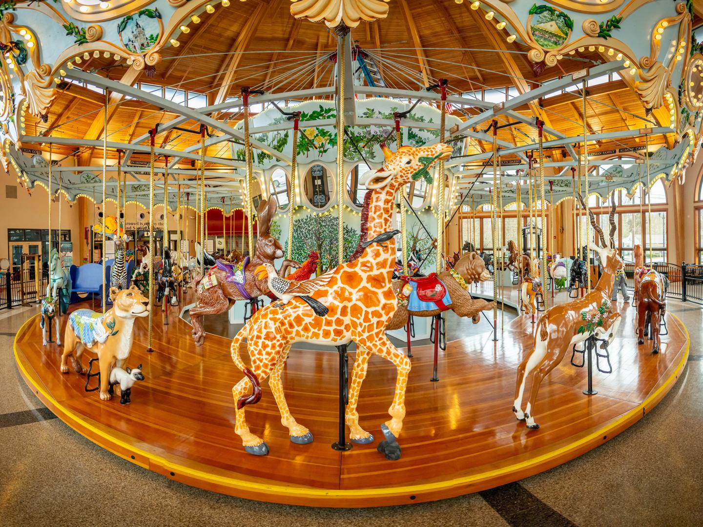 The Albany Carousel in the Willamette Valley, Oregon The Albany Carousel in the Willamette Valley, Oregon