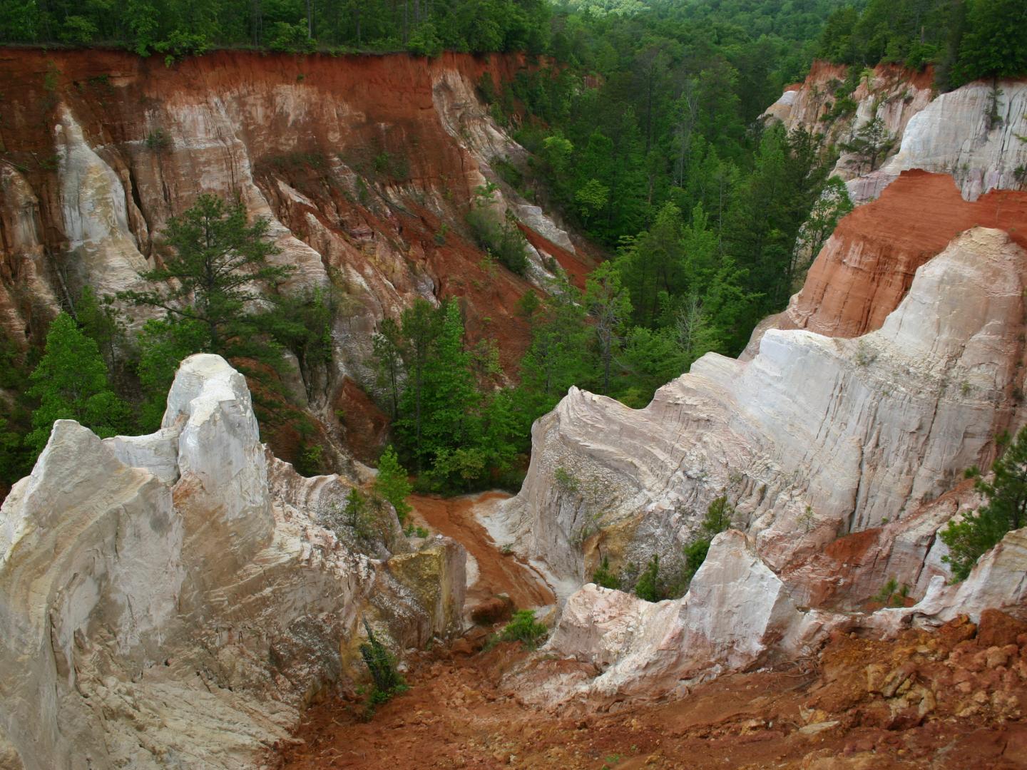 Providence Canyon State Park in Lumpkin, Georgia Providence Canyon State Park in Lumpkin, Georgia