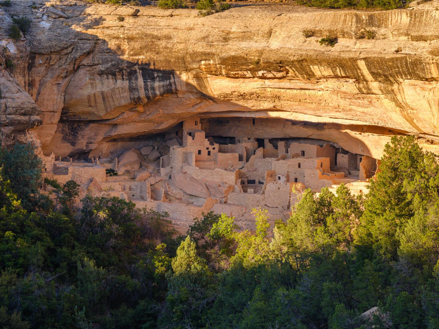 Cliff House, one of the ancient dwellings at Mesa Verde National Park in Colorado Cliff House, one of the ancient dwellings at Mesa Verde National Park in Colorado