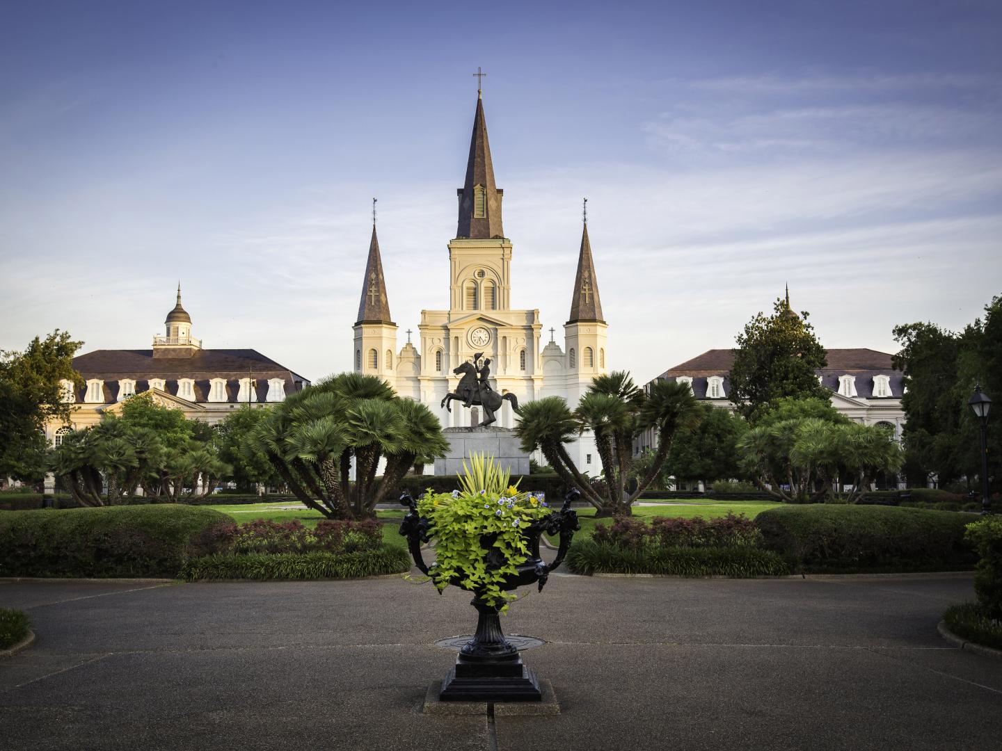 Stately Jackson Square in New Orleans, Louisiana Stately Jackson Square in New Orleans, Louisiana