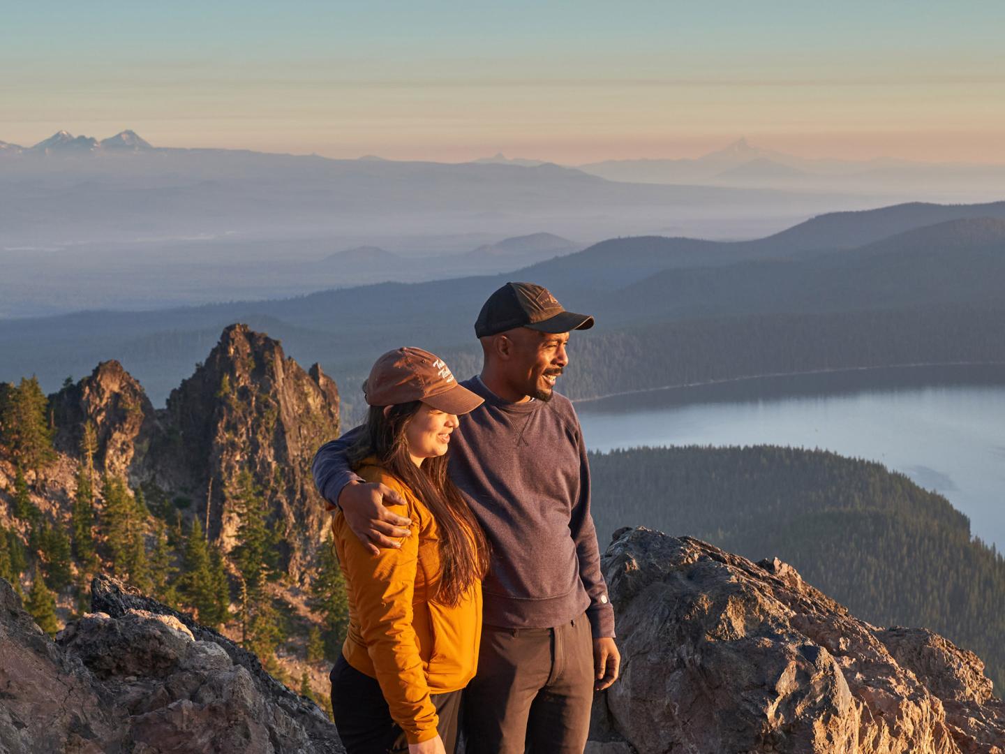 Paulina Peak in the Newberry National Volcanic Monument near Bend, Oregon Paulina Peak in the Newberry National Volcanic Monument near Bend, Oregon