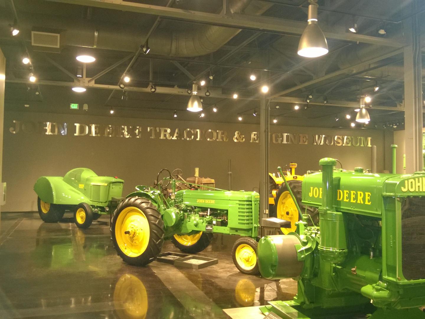 The John Deere Tractor & Engine Museum in Waterloo The John Deere Tractor & Engine Museum in Waterloo