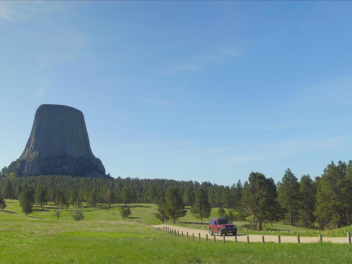 Devils Tower National Monument near Hulett, Wyoming Devils Tower National Monument near Hulett, Wyoming