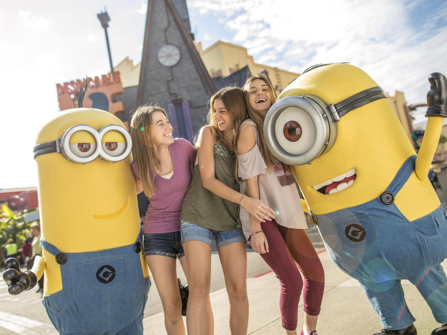 与 Universal Studios Florida 小黄人亲切会面 与 Universal Studios Florida 小黄人亲切会面