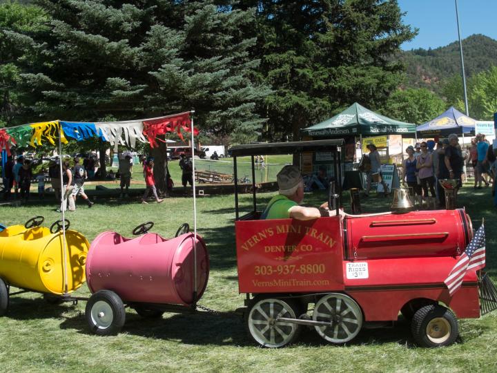 Festivities at Strawberry Days in Glenwood Springs Festivities at Strawberry Days in Glenwood Springs