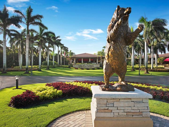PGA National Golf Club, sede do torneio de golfe Honda Classic, em Palm Beach Gardens, Flórida PGA National Golf Club, sede do torneio de golfe Honda Classic, em Palm Beach Gardens, Flórida