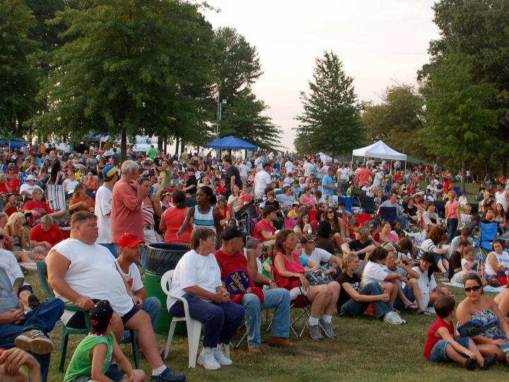The All-America City Family Picnic in the Park in Tupelo, Mississippi The All-America City Family Picnic in the Park in Tupelo, Mississippi