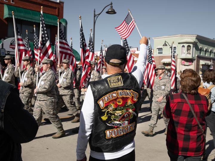 Veterans' Parade in Branson, Missouri Veterans' Parade in Branson, Missouri