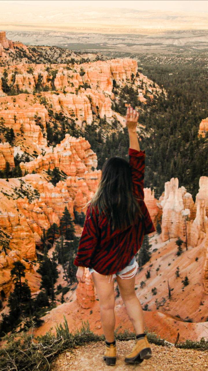 Hiking in Bryce Canyon National Park, Utah