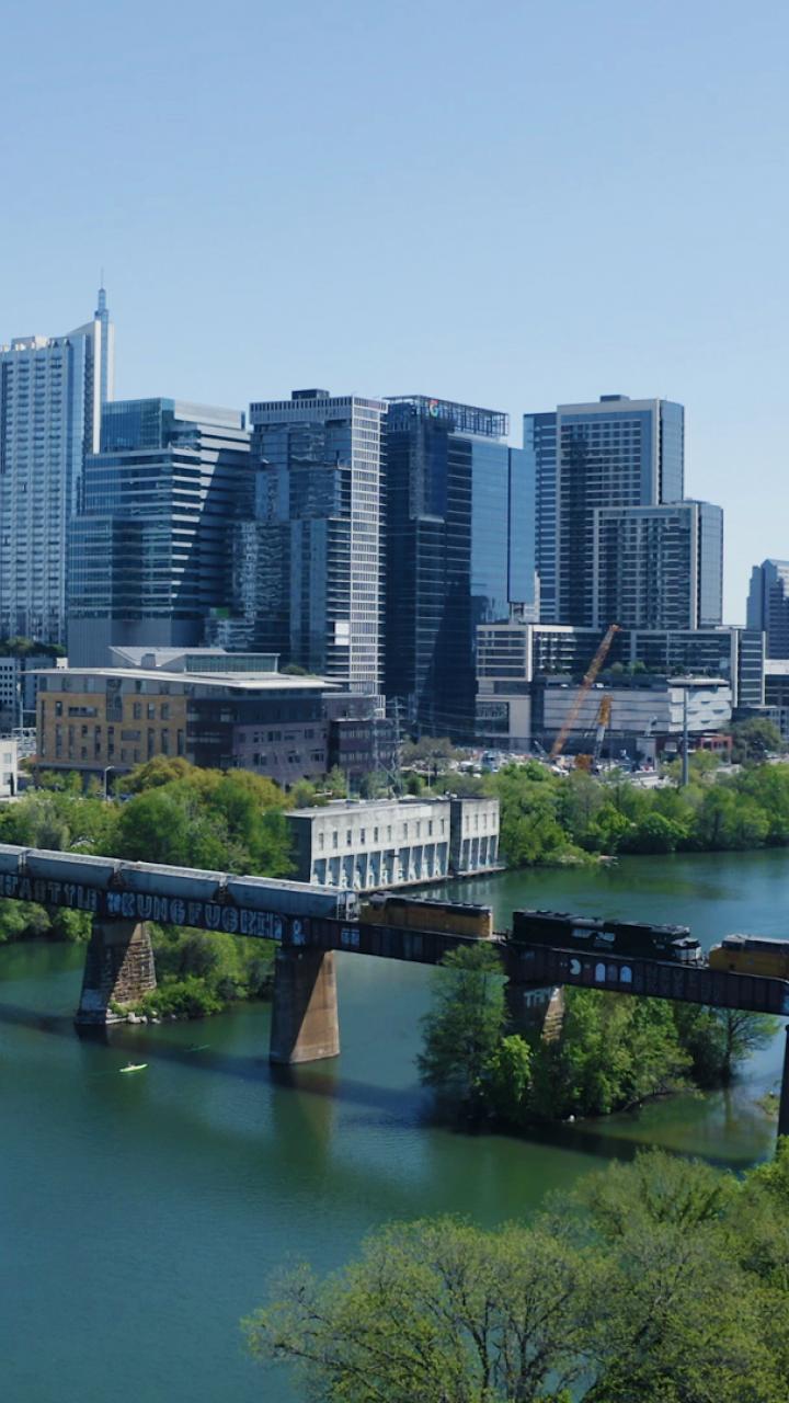 View of the Austin, Texas, skyline
