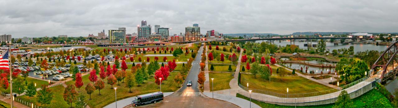 View over Little Rock, Arkansas View over Little Rock, Arkansas