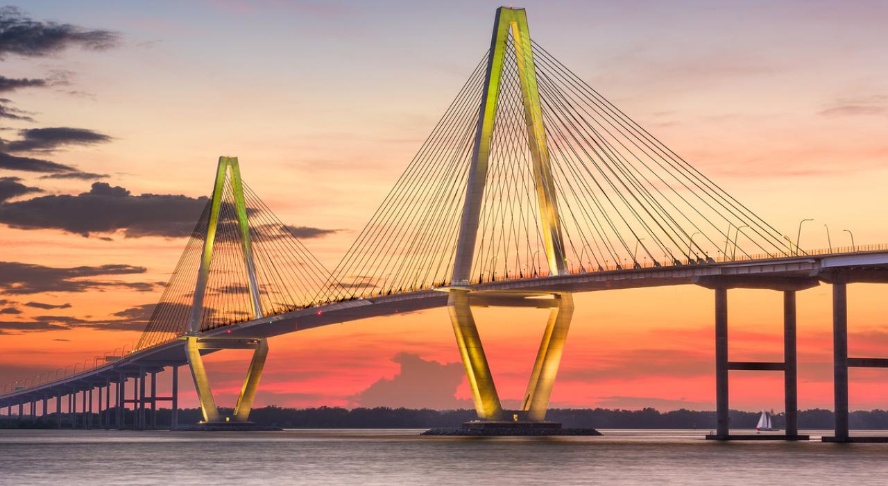 Arthur Ravenel Jr. Bridge in Charleston, South Carolina Arthur Ravenel Jr. Bridge in Charleston, South Carolina