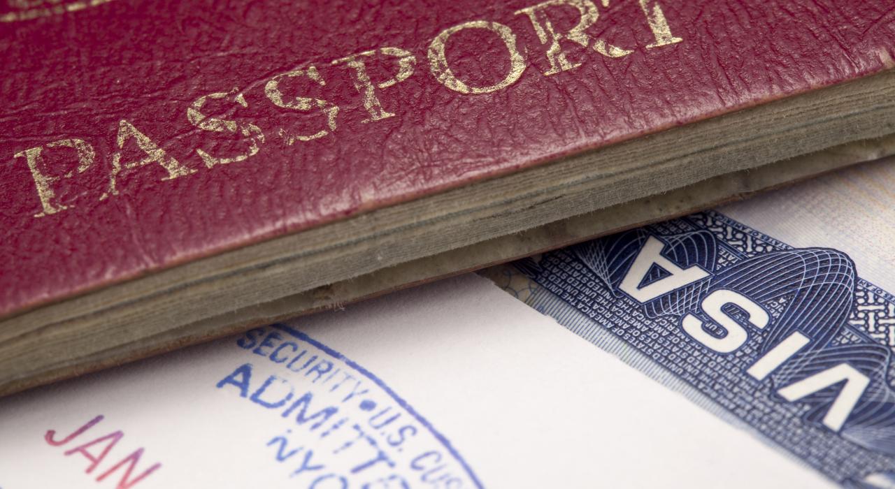 Passport and visa documents