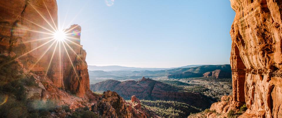 Rock formations near Sedona, Arizona