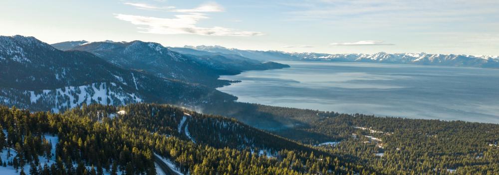 Mountains overlooking Lake Tahoe, Nevada