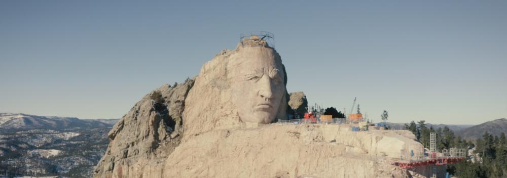 Crazy Horse Memorial near Custer, South Dakota