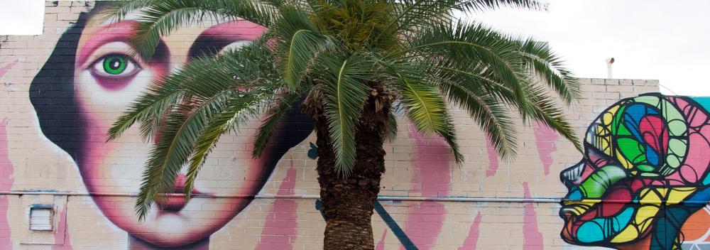 Roosevelt Row street art in Phoenix, Arizona