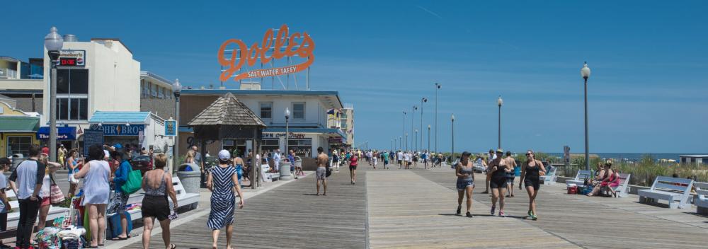 Boardwalk in Rehoboth, Delaware
