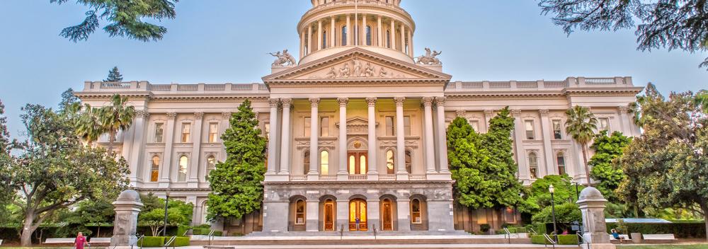 California State Capitol building in Sacramento, California