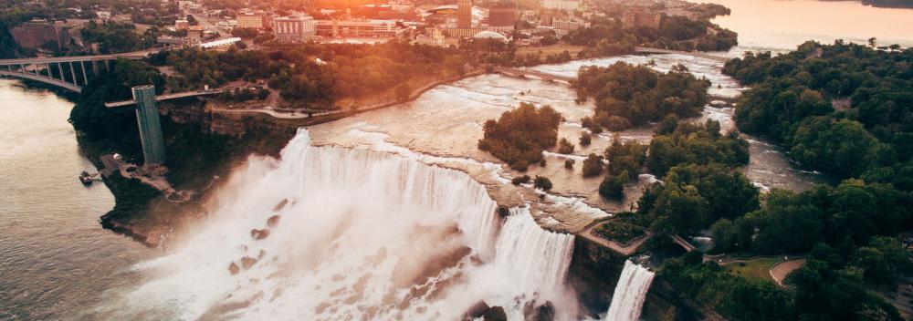 Niagara Falls in New York