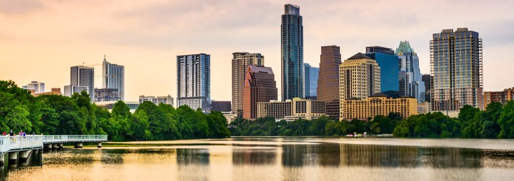 The Austin, Texas, skyline
