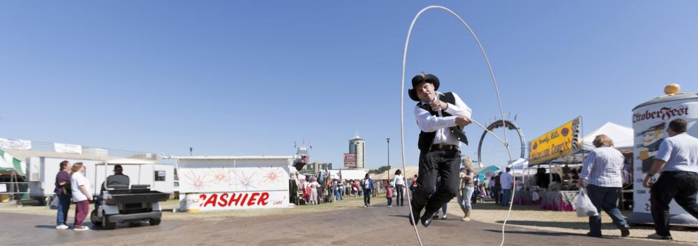 Celebrating Western culture at Oktoberfest in Tulsa, Oklahoma