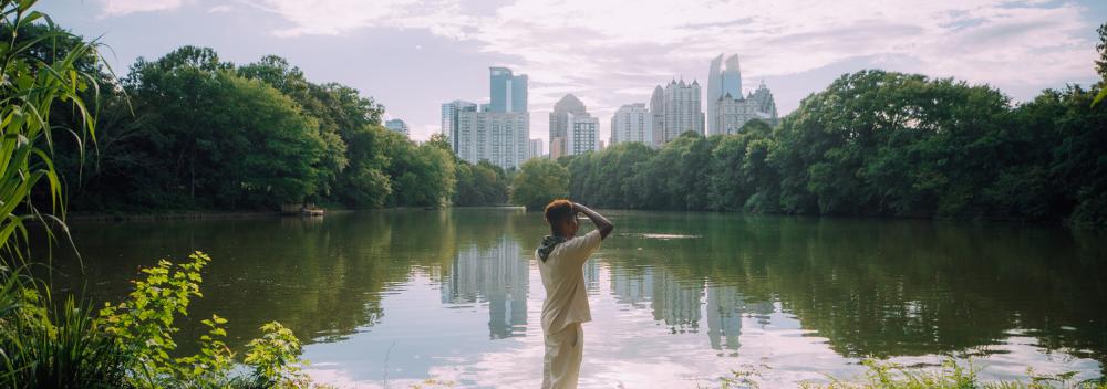 Photographing Piedmont Park in Atlanta, Georgia