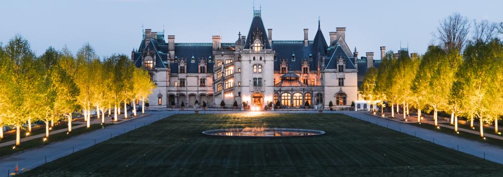 The sprawling, historic Biltmore Estate in Asheville